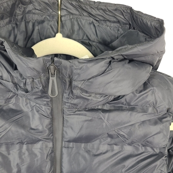 NEW Zara Womans Vest Jacket Water Repellent Size 9-10 Black Hooded NWT - Picture 2 of 8